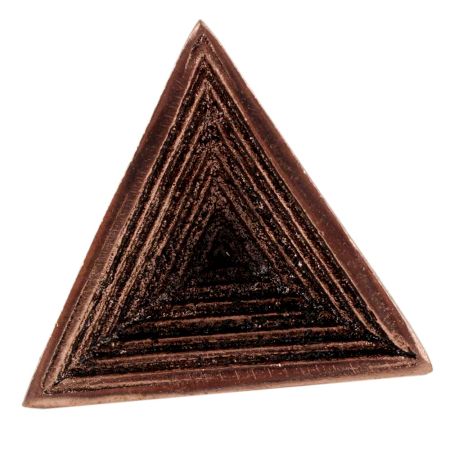 Triangular Pyramid Antique Copper Aluminium Cabinet Knob